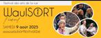2 tickets voor WaulSort festival op 09/08