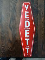 Vedett emaille bordje, Ophalen of Verzenden