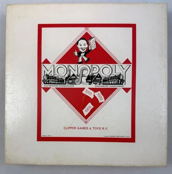 Monopoly Clipper bordspel spel vintage classic editie, Hobby en Vrije tijd, Gezelschapsspellen | Bordspellen, Zo goed als nieuw