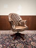 Klassiek Engels Chesterfield Bureaustoel, Antiek en Kunst, Ophalen of Verzenden