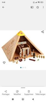 Playmobil set Egyptische piramide + prinsessenkasteel, Gebruikt, Ophalen of Verzenden