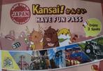 Japan: 3 nieuwe "Kansai have fun"- passen, Vakantie, Vakantie | Aanbiedingen en Last minute