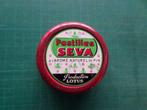 Boîte métalique « Pastilles SEVA » 1976, Collections, Boîte en métal, Enlèvement ou Envoi, Utilisé, Autre, Autres marques