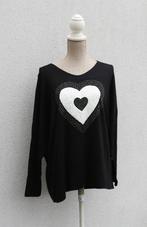 Prachtige zwarte trui NIEUW - one size fits all, Nieuw, Ophalen of Verzenden, Zwart, Italy Moda