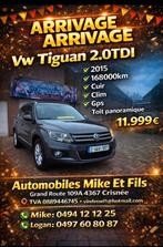 Vw tiguan 2.0tdi  2015 full options, Autos, Cuir, Achat, Entreprise, Toit panoramique