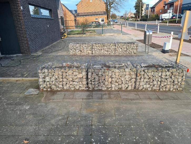 steenkorven, Tuin en Terras, Tuinhekken en Hekwerk, Zo goed als nieuw, IJzer, Ophalen