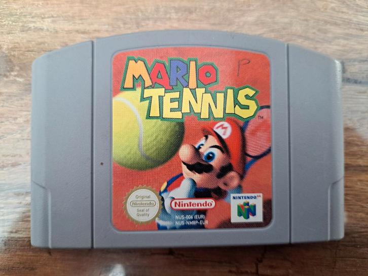 Mario Tennis Nintendo 64 (N64-PAL), Games en Spelcomputers, Games | Nintendo 64, Zo goed als nieuw, Sport, 3 spelers of meer, Vanaf 3 jaar