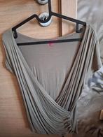 Dames blouse large kaki, Ophalen, Zo goed als nieuw