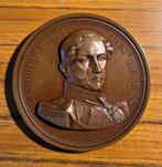 * SPOORWEG WON DE INAUGURATIEMEDAILLE VERVIERS AIX 1843*, Postzegels en Munten, Ophalen of Verzenden, Brons