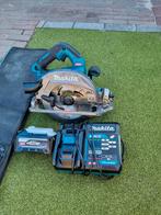 Makita zaagmachine 40Volt incl 1 accu en met 2 rails, Doe-het-zelf en Bouw, Gereedschap | Zaagmachines, Ophalen, Zo goed als nieuw