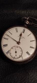 LEAMINGTON echt zilveren zakuurwerk massief  925 met sleutel, Handtassen en Accessoires, Horloges | Antiek, Overige merken, Ophalen of Verzenden