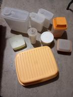 Diverse Tupperware-containers, Huis en Inrichting, Ophalen of Verzenden, Zo goed als nieuw, Geel, Bus of Trommel