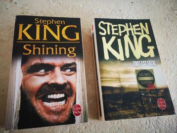 2 romans de Stephen King (poche) pour 1,5€.