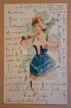 Cusenier cognac likeur Brussel. Postkaart, Verzamelen, Ophalen of Verzenden