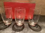 3jolie verres 1€, Ophalen, Zo goed als nieuw