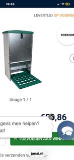 Mangeoire poule grande capacité neuf, Animaux & Accessoires, Volatiles | Accessoires, Enlèvement, Comme neuf