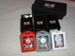 Doos met drie Ice-Watch horloges, Handtassen en Accessoires, Horloges | Dames, Nieuw, Polshorloge, Ophalen