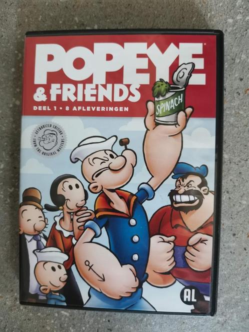 DVD Popeye et ses amis, CD & DVD, DVD | Films d'animation & Dessins animés, Comme neuf, Américain, Tous les âges, Enlèvement ou Envoi