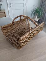 Rieten mand 45cm x31cm x H28cm., Enlèvement ou Envoi, Osier, Comme neuf, Panier