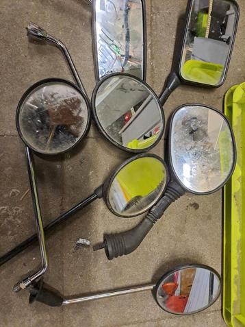 Retro Spiegels voor yamaha honda suzuki kawasaki etc beschikbaar voor biedingen