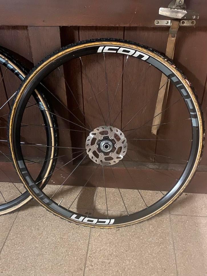 3 paar icon wielen., Fietsen en Brommers, Fietsonderdelen, Gebruikt, Racefiets, Stuur, Ophalen