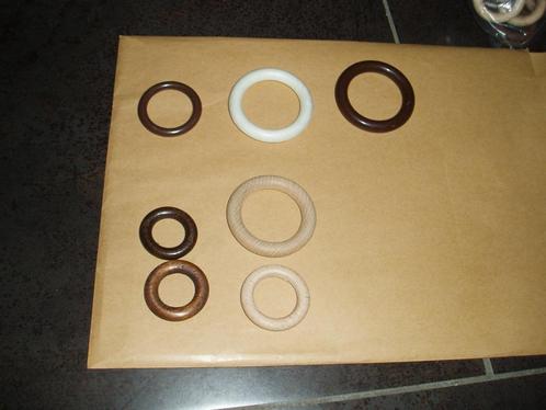 Hobby houten ringen + kantklos + stop mot houten ringen enke, Hobby en Vrije tijd, Knutselen, Nieuw, Verzenden