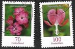 2 Postzegels Duitsland 2006 Bloemen (IV), Ophalen of Verzenden, 1990 tot heden, Gestempeld