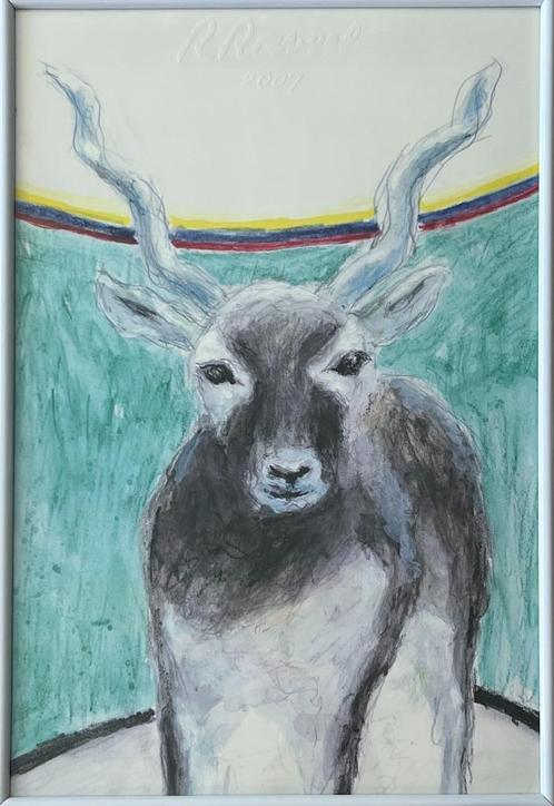 Raveel Roger, Antiek en Kunst, Kunst | Schilderijen | Modern, Ophalen of Verzenden