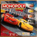 Monopoly junior - thema Cars, Kinderen en Baby's, Speelgoed | Overig, Ophalen, Zo goed als nieuw