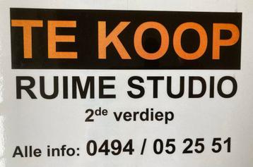Appartement-Studio te KOOP Blankenberge TOPLOCATIE beschikbaar voor biedingen