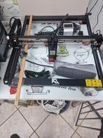 graveur laser 10w +enclos anti fumée +pompe air assist+cam., Enlèvement, Comme neuf, Autres types