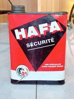 Vintage olieblik HAFA, Verzamelen, Ophalen of Verzenden, Gebruikt