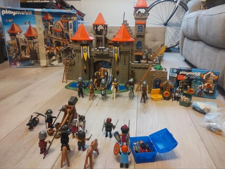 playmobil ridder koningskasteel 3268, Enfants & Bébés, Jouets | Playmobil, Utilisé, Ensemble complet, Enlèvement