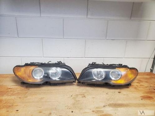 BMW 3 serie E46 coupe / cabrio koplamp facelift links rechts, Auto-onderdelen, Verlichting, BMW, Gebruikt, Ophalen of Verzenden