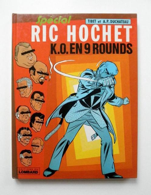 EO 1980 Ric Hochet K.O. en 9 rounds - récits inédits Tintin, Livres, BD, Utilisé, Une BD, Enlèvement ou Envoi