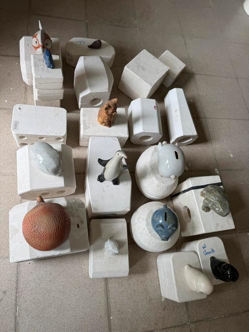 Diverse dieren gipsen mallen keramiek, Antiek en Kunst, Antiek | Keramiek en Aardewerk, Ophalen
