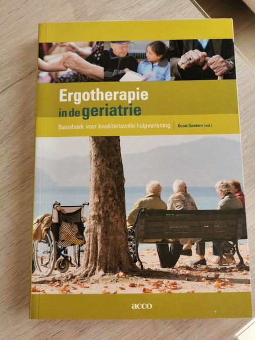 Ergotherapie in de geriatrie, Boeken, Wetenschap, Zo goed als nieuw, Ophalen of Verzenden