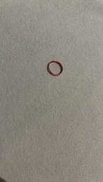 2x Bronze Kleur Ring Voor Mannen & Vrouwen! Maat: 57/18mm!, Handtassen en Accessoires, Ringen, Zo goed als nieuw, 17 tot 18, Dame of Heer