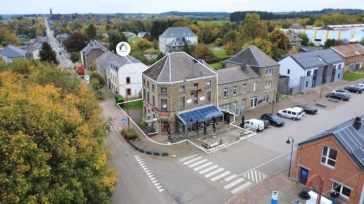 Paliseul : immeuble de rapport, surface commerciale, 2 appts, Immo, Maisons à vendre, Province de Luxembourg, 200 à 500 m², Habitation avec espace professionnel