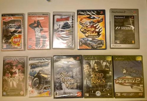 Lot gesealde spellen Playstation 2, psp, xbox. UMD video, Games en Spelcomputers, Games | Sony PlayStation 2, Nieuw, Ophalen of Verzenden