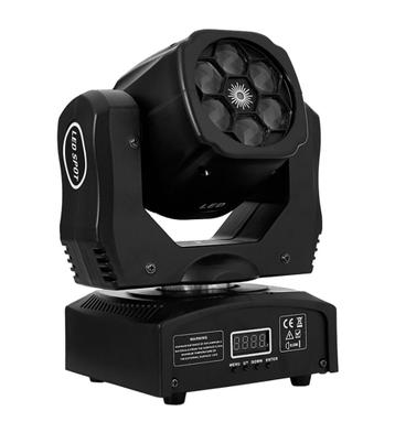 Nieuwe First Class 6 x 25W RGBW 6 Eye Led Moving Head beschikbaar voor biedingen