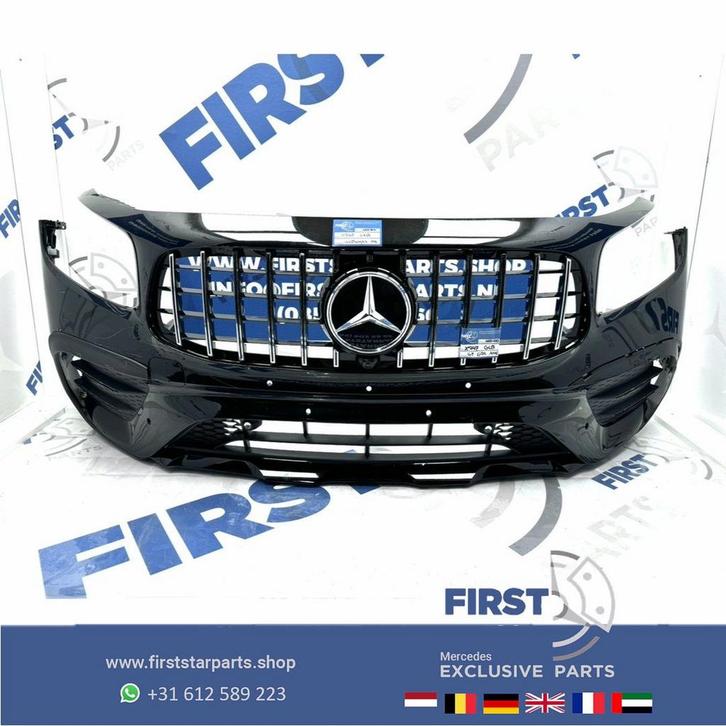 W247 X247 GLB35 AMG VOORBUMPER GLB35 BUMPER + GT GRIL ORIGIN, Auto-onderdelen, Carrosserie, Bumper, Mercedes-Benz, Voor, Gebruikt