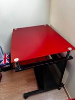 glazen bureau met willetjes, Ophalen, Gebruikt, Bureau