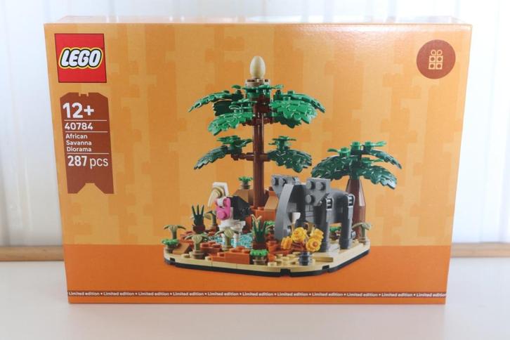 Lego 40784 Diorama Afrikaanse savanne NIEUW, Kinderen en Baby's, Speelgoed | Duplo en Lego, Nieuw, Lego, Complete set, Ophalen of Verzenden