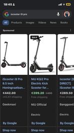 IScooter-Trottinette Électrique modèle i9Pro, Vélos & Vélomoteurs, Accessoires vélo | Autres Accessoires de vélo, Comme neuf, Trotinette