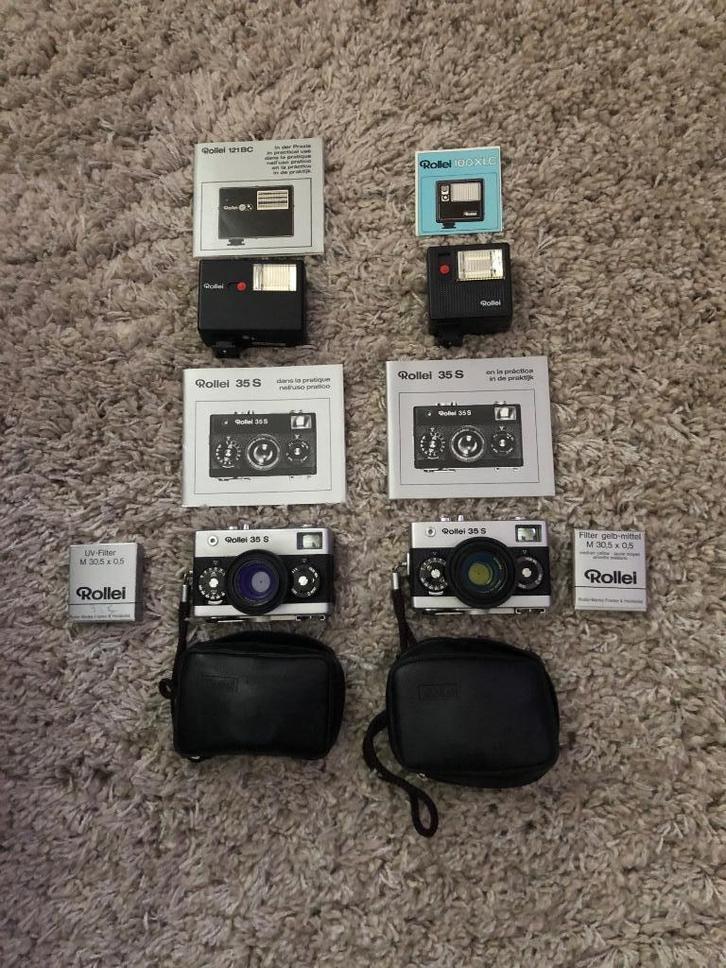 2x Rollei 35 S, Audio, Tv en Foto, Fotocamera's Analoog, Ophalen