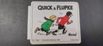 Sticker autocollant quick en Flupke Hergé vintage 1987, Ophalen of Verzenden, Gebruikt