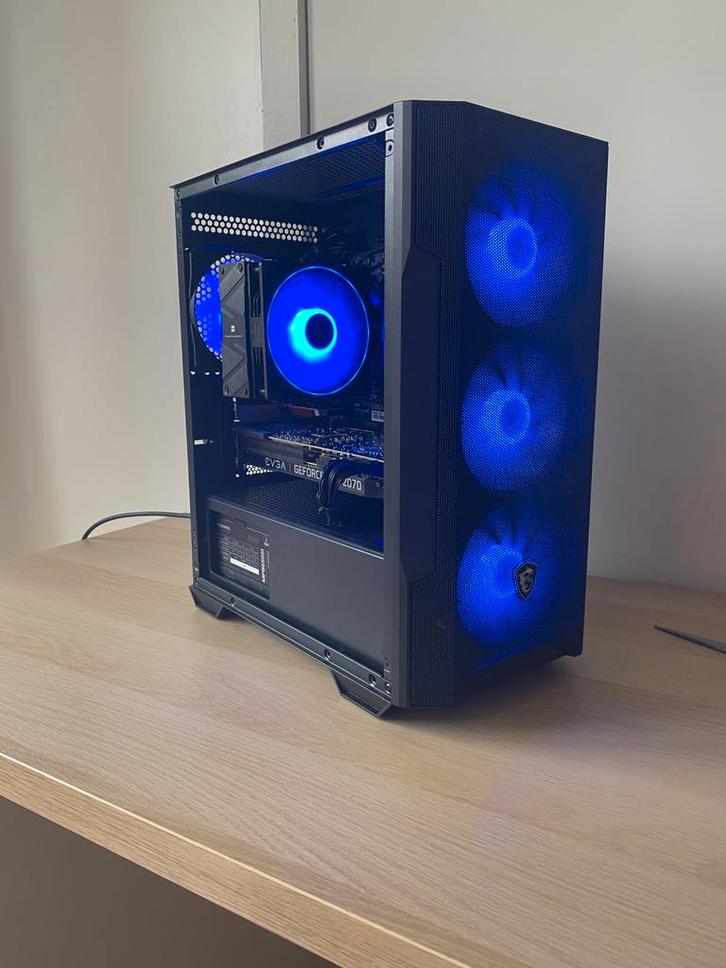 Pc gemer rtx en super etat, Computers en Software, Desktop Pc's, Zo goed als nieuw, 3 tot 4 Ghz, SSD, 16 GB, Met videokaart, Gaming