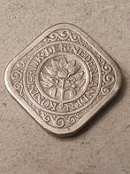 5 cent 1929 periode Wilhelmina prachtige staat, Enlèvement ou Envoi, Reine Wilhelmine, 5 centimes, Monnaie en vrac