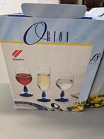 Wijn- en champagneglazen merk Orion, Ophalen